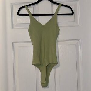 Light green Forever 21 bodysuit